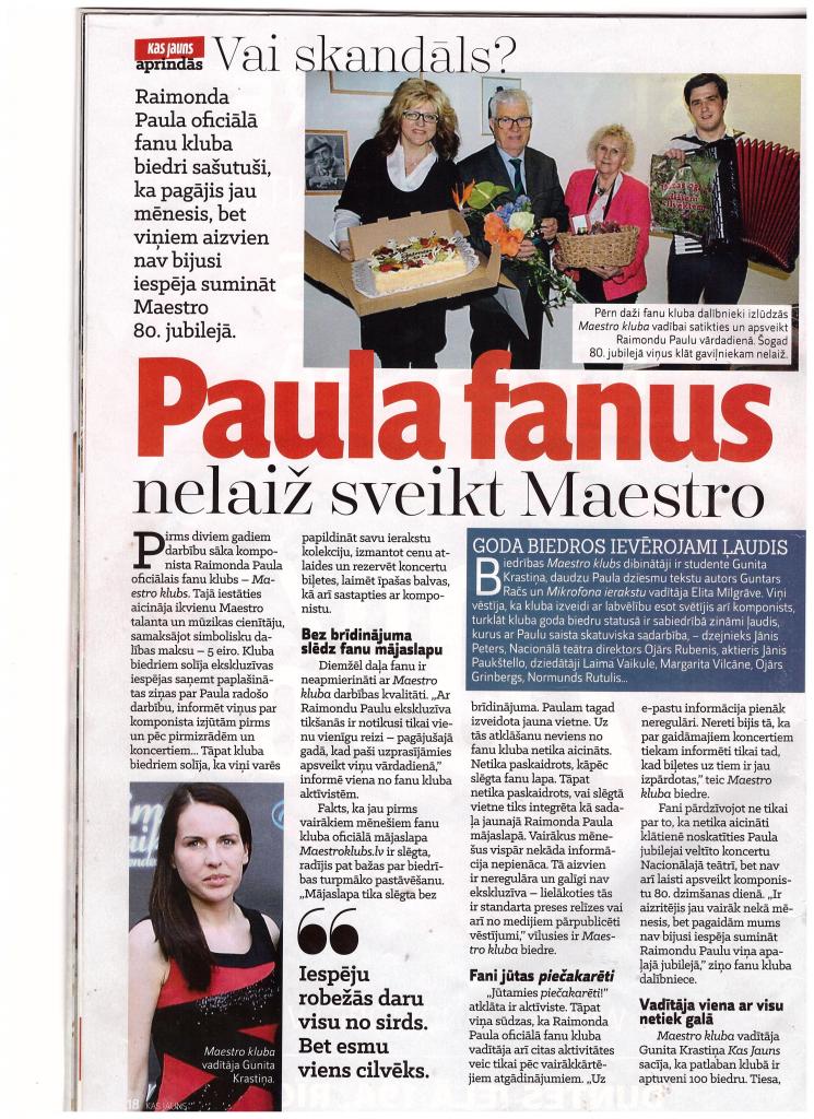 foto no Kas jauns arhīva /Gunita Krastiņa/